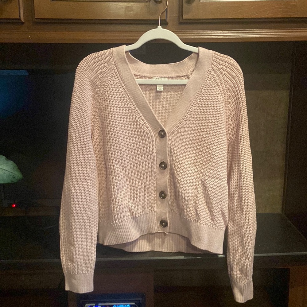Style & co pink knitted sweater